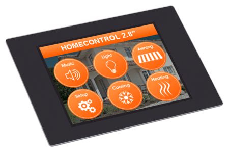 Display with Touchpanel, IPS 1000cd/m²