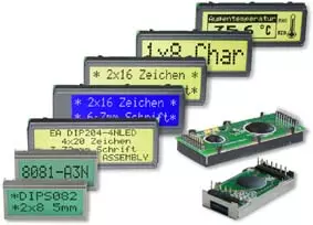 LCD display monochrome for text and graphics LCD display monochrome for text and graphics