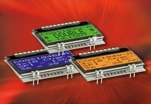 Slim, attractive and variably: the EA DOGS104-A 2-/4-line display