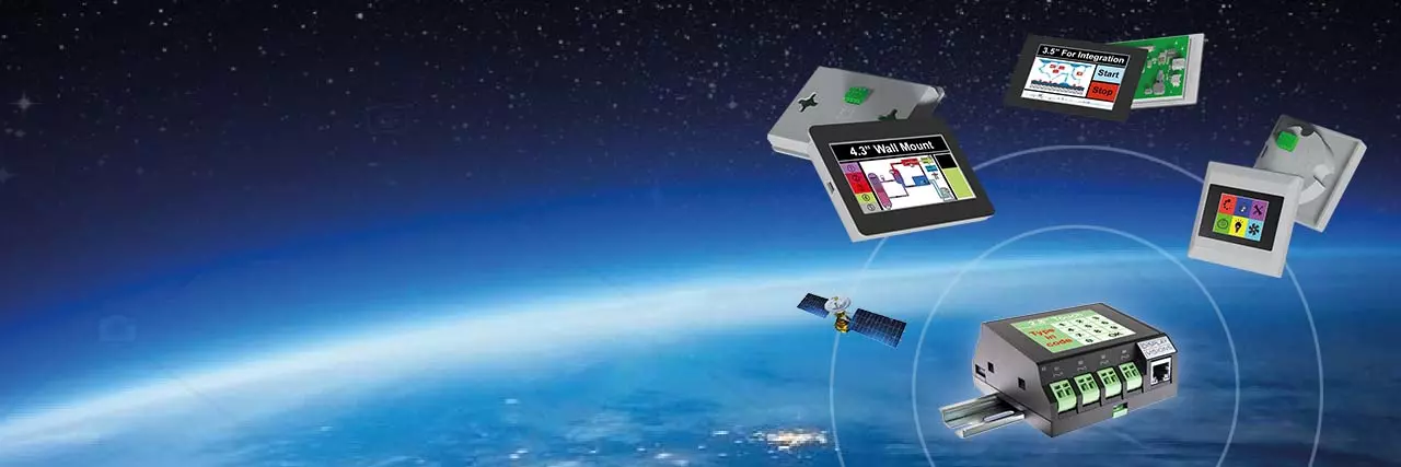 Compact PLC with Satellite Displays 2"-10" Compact PLC with Satellite Displays 2"-10"