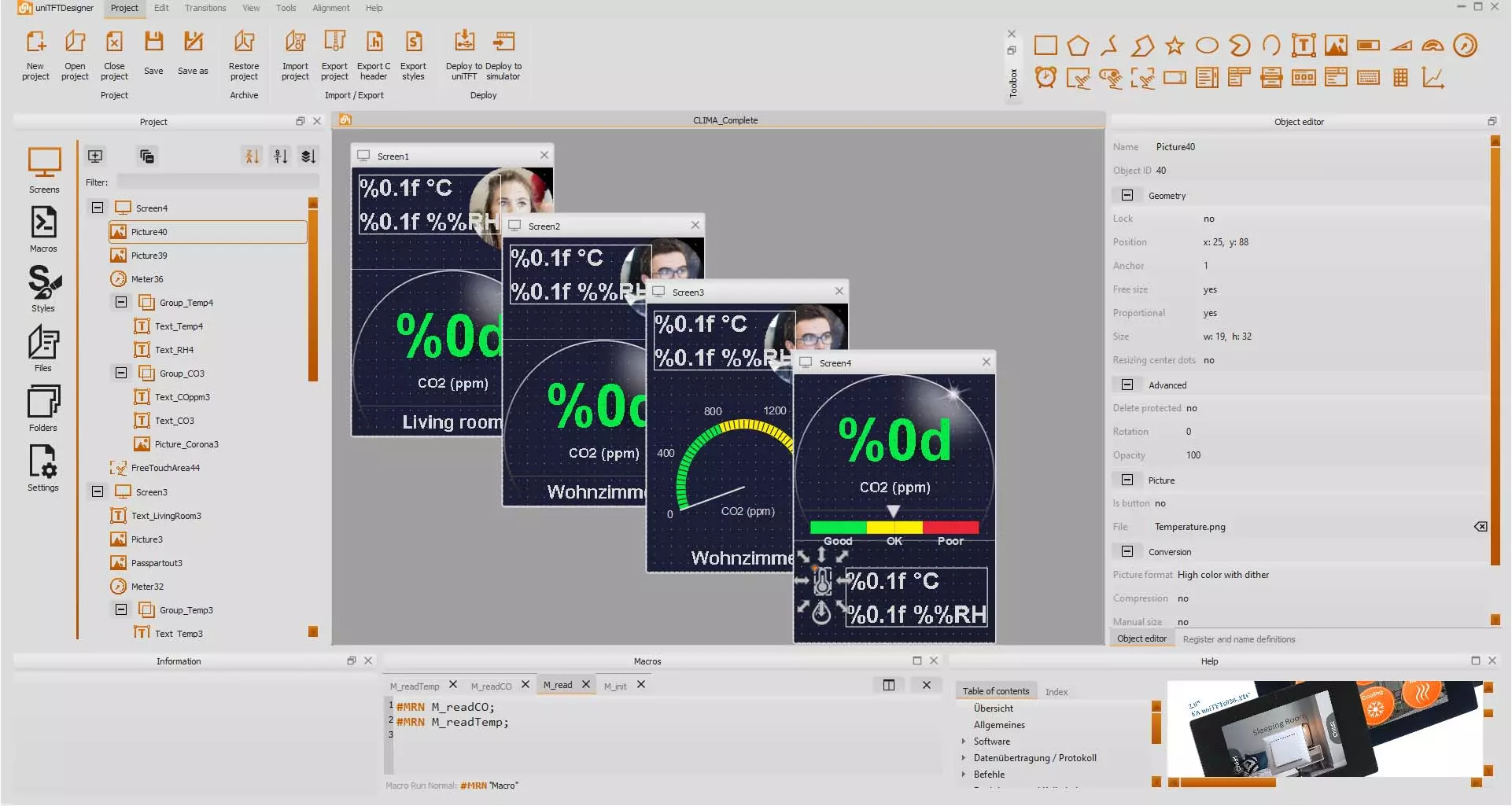 Incl. WYSIWYG tool for Windows Incl. WYSIWYG tool for Windows
