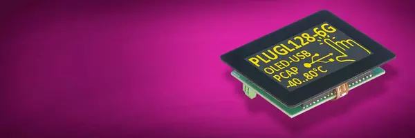 Displays for installation with RS-232 and USB solution