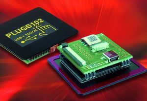 High-contrast OLED with USB interface