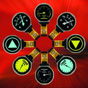 Round OLED displays, fast and  temperature-stable