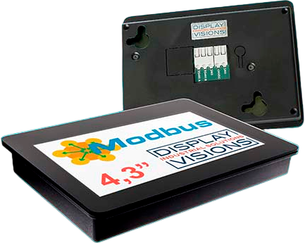 Modbus HMI 4,3" and 7" incl. Touch